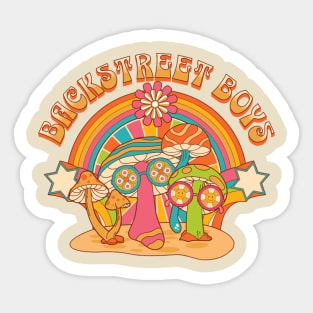 BSC mushroom band Sticker